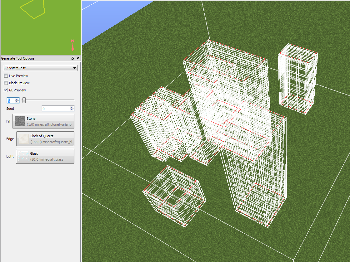 City (Wireframe)