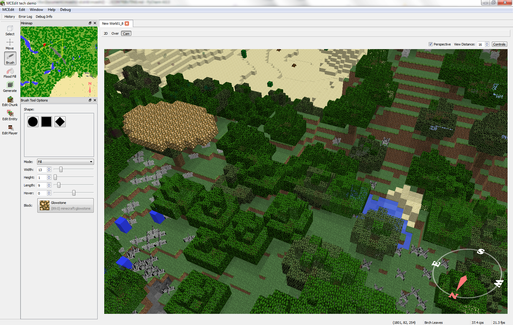 minecraft map editor